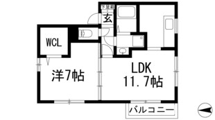 エイミハイツの物件間取画像